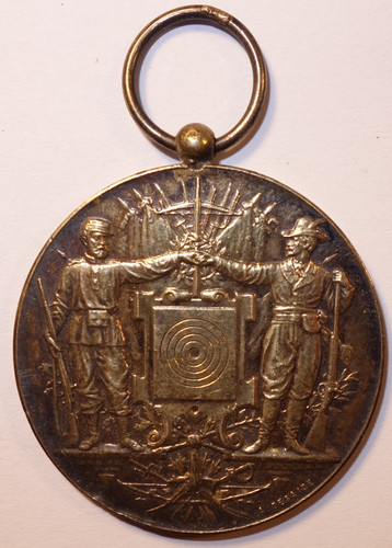 Médaille tir vers - médaille,
