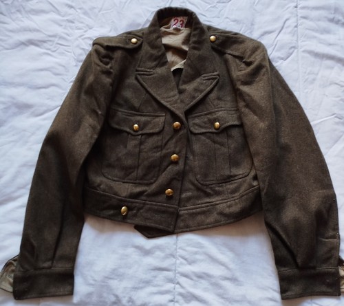 Blouson ike battle dress laine - ike,