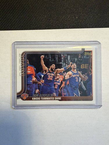 2025 topps new york - new, knicks