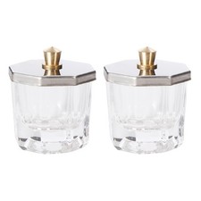  2 PCS Mini Bocaux En Verre Bouteille De Stockage Petites Bouteilles