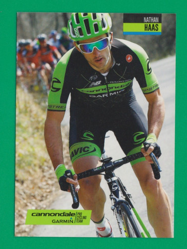 Cyclisme carte cycliste nathan - carte,