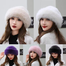 Chapeau De Pêcheur En Fourrure Moelleuse Pour Femme Casquette D'hiver En /