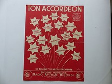 Partition Ton accordéon JERRY JEROME JO L'AUVERGNAT LES FRERES MEDINGER