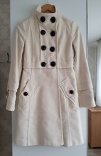Manteau femme beige clair
