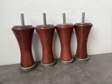 ancien pied de lit Rouge