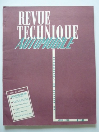 Rta revue technique - revue,