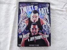 LOT COFFRET DVD CATCH WWE (2 disques) THE TWIST OF FATE The MATT & Jeff HARDY St