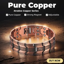 Bracelet En Cuivre Pur Style