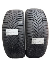 2 PNEUS D'OCCASION 205/60 R 16 92H COURSE HIVER M+S 5 MM DOT 4321