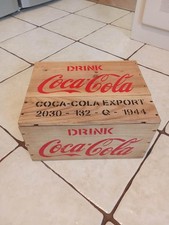 Caisse style US WW2 : COCA - COLA