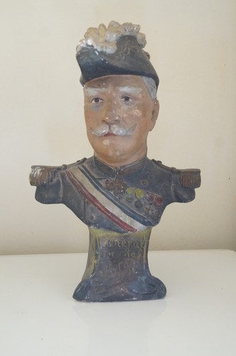Buste ancien plâtre du - en,