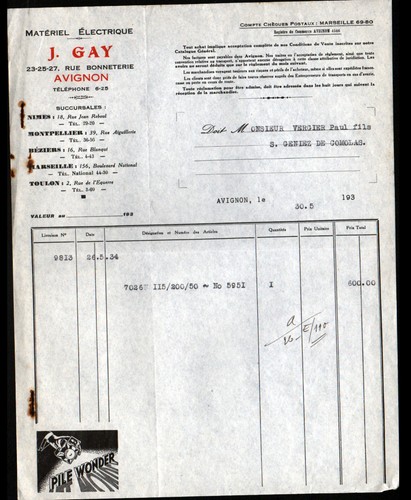 Avignon materiel - avignon, (84)