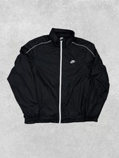 Veste Coupe Vent Nike Noir Logo Brodé - Taille L