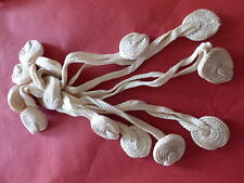 antique french lace hand made accessoire costume col  noeud 