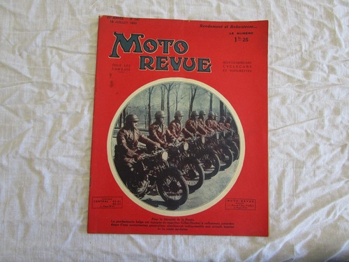 Moto revue 540 - moto, 1933