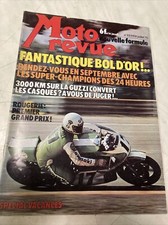 Moto revue N° 2231 1975 Guzzi Convert Ossa 250 super pioneer poster G. Godier 
