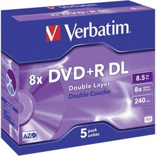 DVD+R DL vierge Verbatim 43541
