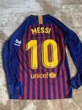 Maillot Barcelone  Messi Home  Jersey Fc Barcelona Nike Vintage