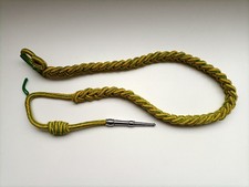 FOURRAGERE MÉDAILLE MILITAIRE / FERRET ARGENT 