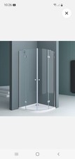 paroi de douche 1/4 de cercle