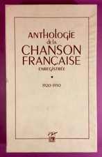 QUEINNEC; DACLA; ROBINE - Anthologie de la chanson française enregistrée - 1988