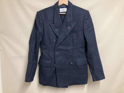 Veste double laine rayures - veste,