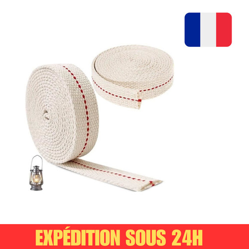 Mèche plate coton premium - plate,