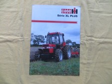 Tracteur CASE International - Série XL PLUS 845 et 856 - brochure de vente  1993