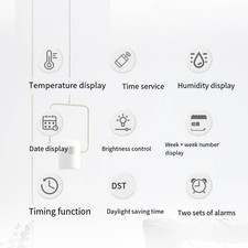 Horloge Murale LED avec