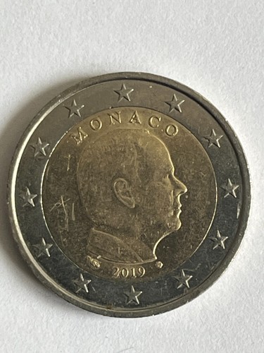 Monaco pièce 2 euros - monaco, :