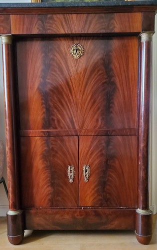 Secretaire empire acajou - secretaire, en