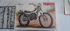 Ancienne maquette moto 1/8 Heller YAMAHA 125 TY en boîte jouet 