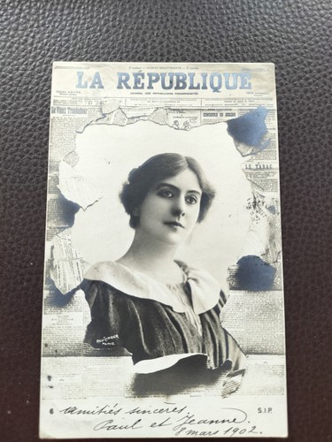 Cpa les journaux - journaux, "la