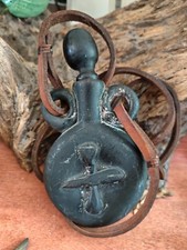 Gourde / Fiole En Verre Ancienne (Pèlerinage ?) 🍒