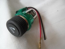 ancien allume cigare 12v.éclairage de nuit vert/orange/rouge.VINTAGE tts marques