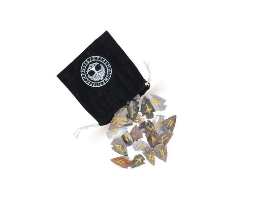 Runes divinatoires pointes - , de