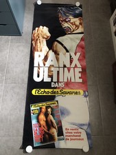 AFFICHE PROMOTIONNELLE RANX ULTIME DANS L'ÉCHO DES SAVANES - RANXEROX LIBERATORE