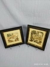 Deux gravures de scènes