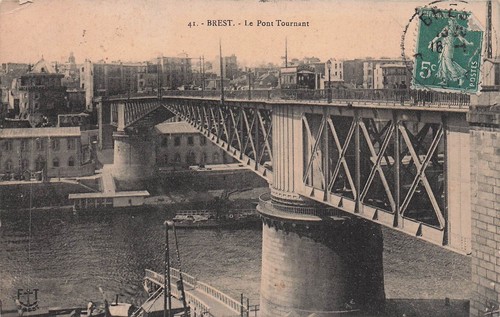 Brest pont tournant - pont,