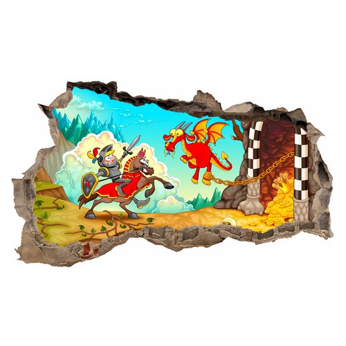 Wl49 autocollant mural trou - wl49,