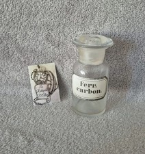 Ancien petit flacon en verre