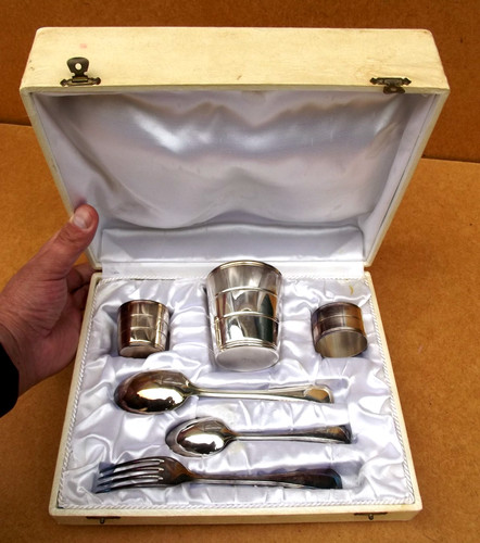 Christofle coffret baptême - coffret,