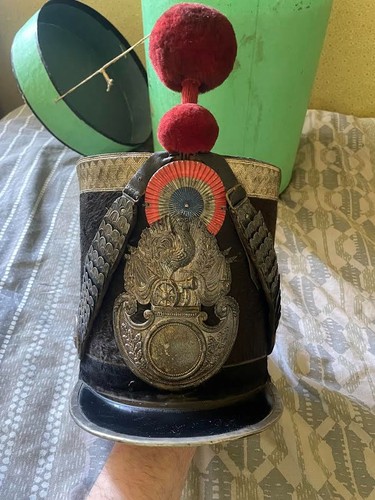 Shako officier garde - garde, nationale
