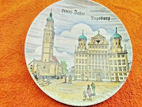 Assiette porcelaine peint - assiette,