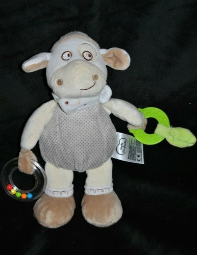 Peluche doudou mouton mots - mouton,