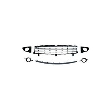 Grilles de pare-choc avant argent kit Renault Scenic 2 phase 2 2006-2009