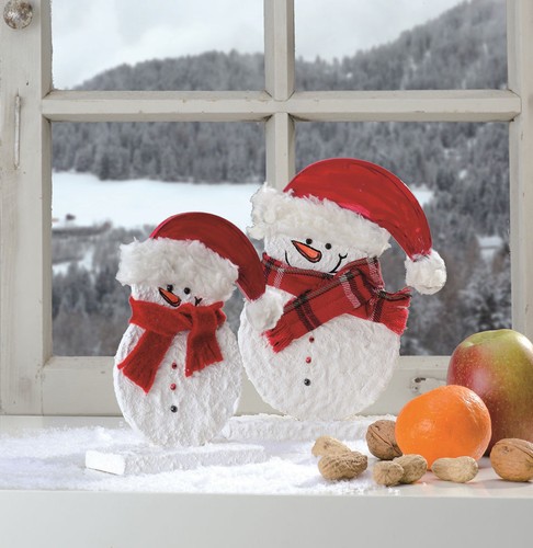 Bonhomme neige décoratif - bonhomme,