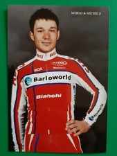 CYCLISME repro PHOTO cycliste MICHELE MERLO équipe BARLOWORLD AVIS BIANCHI 2009