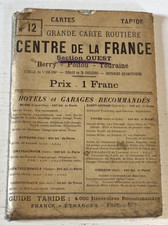 Carte Routière TARIDE Centre