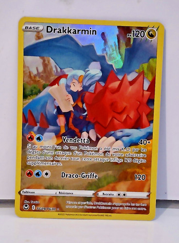 Carte pokémon drakkarmin - pokémon,